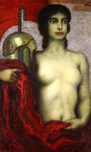 Athena, c.1923 by Franz von Stuck