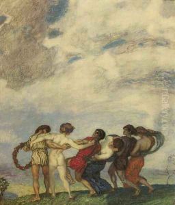 Spring Dance by Franz von Stuck