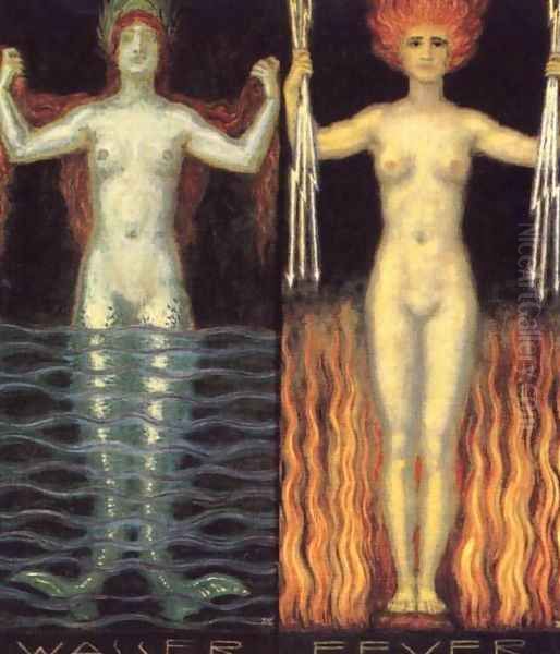 Water and Fire - view 1