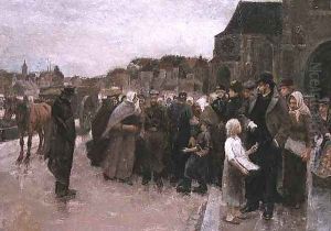 The Arrest, 1885 by Franz von Stuck