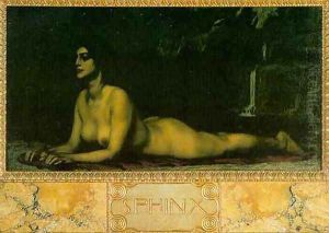 The Sphinx by Franz von Stuck