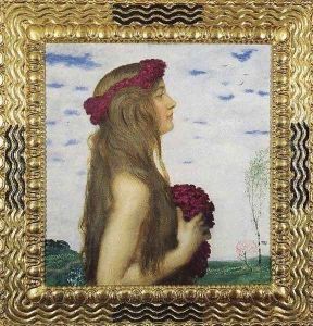 Spring by Franz von Stuck