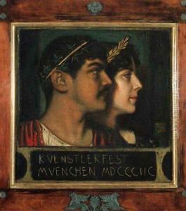 Franz and Mary Stuck by Franz von Stuck