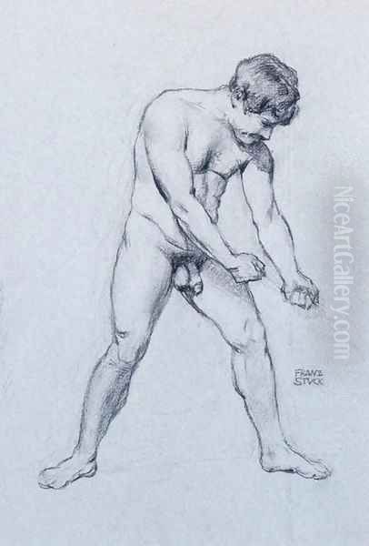 A male Nude - view 1