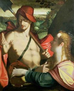 Noli Me Tangere by Bartholomaeus Spranger