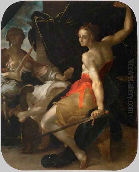 Allegory of Justice and Prudence - view 1