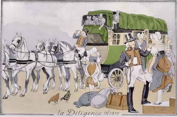 La diligence - view 1