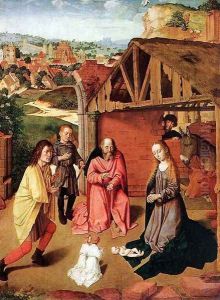 The Nativity c. 1490 by Gerard David