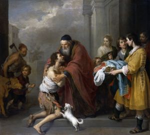 Return of the Prodigal Son 1667-70 by Bartolome Esteban Murillo