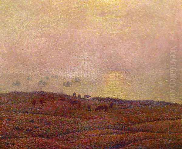 Cows in a Landscape - view 1