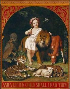 And a Little Child Shall Lead Them by Charles Christian Nahl