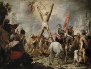 The Martyrdom of St Andrew 1675-82 by Bartolome Esteban Murillo