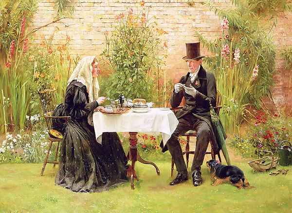 The Widow at Home - view 1