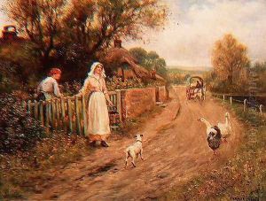 By the Garden Gate by Henry John Yeend King