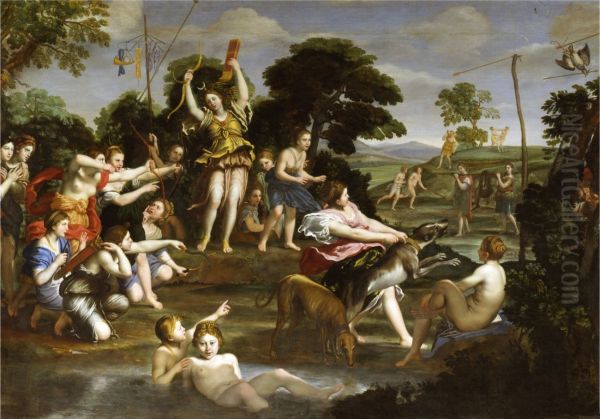 The Hunt of Diana by Domenico Zampieri (Domenichino)