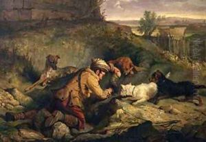 Ferreting by Charles Hancock