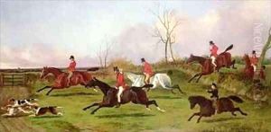 Full Cry with His First Hunt by John Dalby
