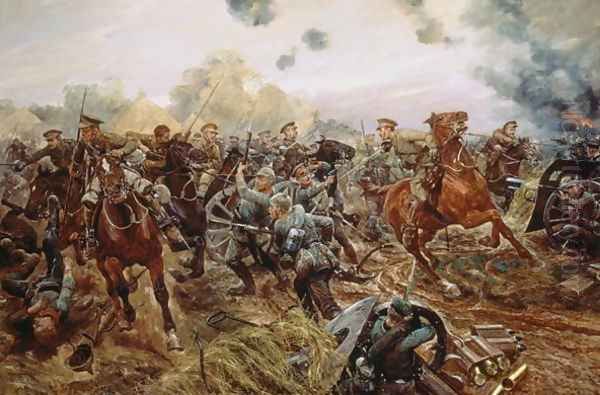 The First VC of the European War, 1914 - view 1