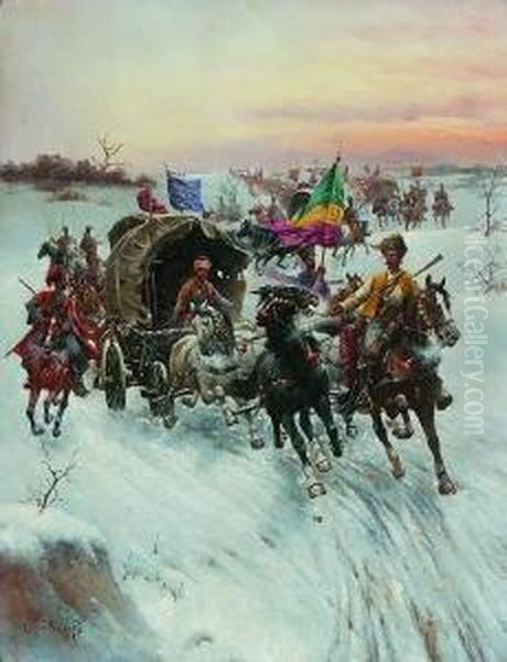 Russische
 Winterlandschaft - view 1