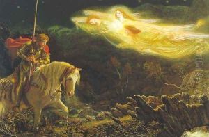 Sir Galahad 1865-70 by Arthur Hughes