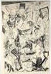 Studie Zu Malepartus (study For Malepartus) by Max Beckmann