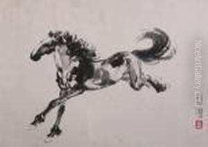 Horse by Xu Beihong
