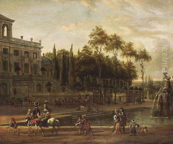 Italianate Park Landscape 1687 - view 1