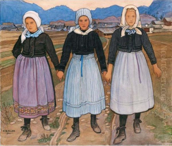 Trois Jeunes Filles - view 1