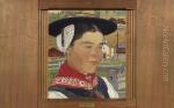 Portrait Einer Walliserin. 1911. - view 1