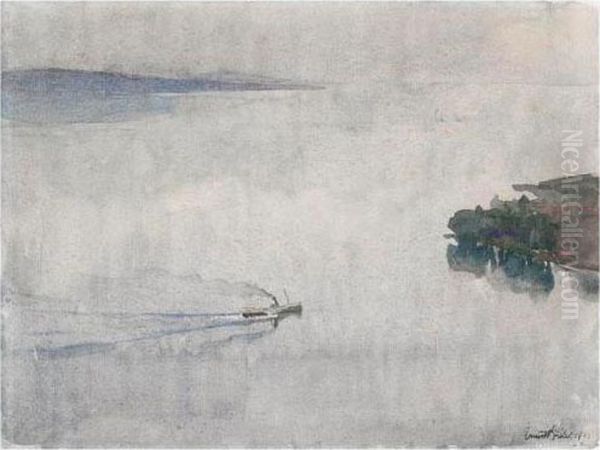 Bateau Sur Le Lac Leman - view 1