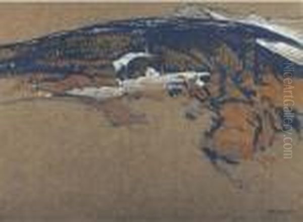 Paysage De Saviese En Hiver - view 1