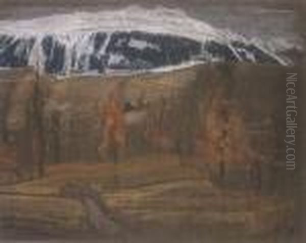 Walliser Landschaft Im Herbst - view 1