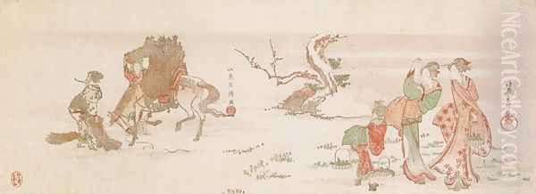 Gathering Herbs - view 1