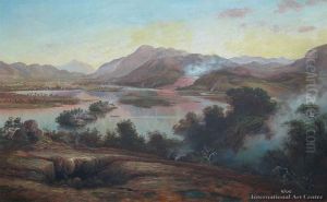 The Sleeping Geyser, Lake Rotomahana