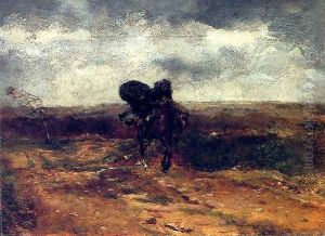 Coup De Vent by Jean-Louis-Ernest Meissonier