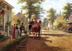 One Sunday Afternoon by Edward Lamson Henry