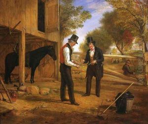 Coming to the Point by William Sidney Mount
