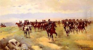 Soldiers On Horseback I Soldiers On Horseback I