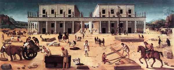 The Building of a Palace 1515-20 - view 1