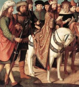 Pilate's Dispute with the High Priest 1480-85