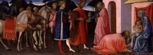 The Adoration of the Magi, c.1420-30 by Giovanni Francesco