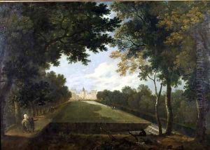 Wilton House, East view showing the old entrance