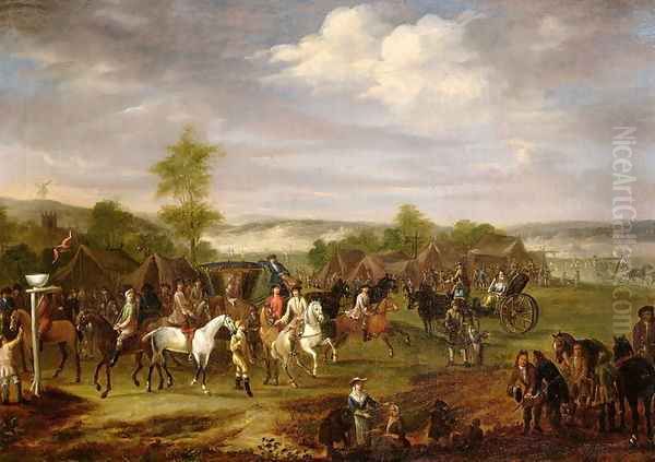 Meeting at Clifton and Rawcliffe Ings, York, September 1709 - view 1