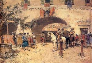 Entering The Arena by Jose Benlliure Y Gil