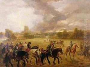 Queen Margaret of Anjou taken Prisoner after Tewkesbury