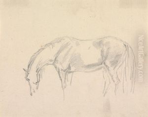 A horse grazing by Sawrey Gilpin
