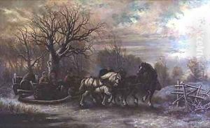 A Winters Ride by William Foster