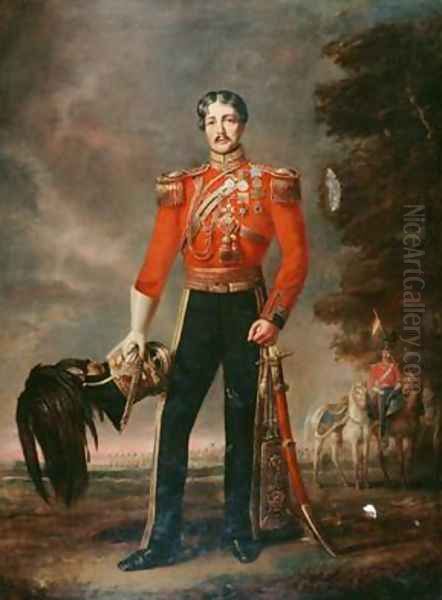Lieutenant Colonel George James Mouat MacDowell 16th Regiment of Light Dragoons 1848 - view 1