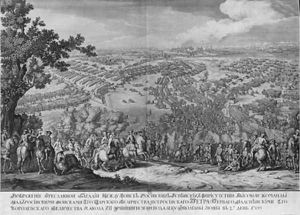 The Battle of Poltava 2 by Pierre-Denis Martin
