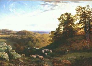 The Young Shepherd by George Vicat Cole